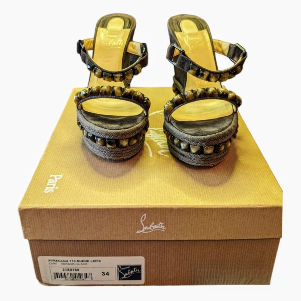 Christian Louboutin: Pyraclou 110: Size 34 - Picture 2 of 9